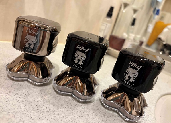Pitbullシェーバー。いつでもどこでも頭を剃れるコンパクトさが魅力