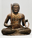 奈良博に展示されている法住寺の不動明王坐像
