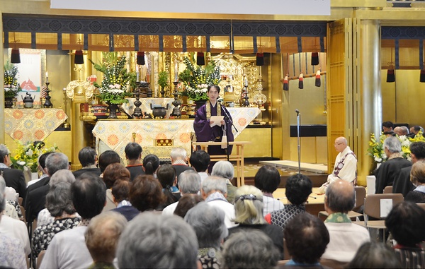 光淳門主は教団の戦争協力を懺悔した1995年の光真前門の言葉を「改めて心に銘記するべきだ」と説いた
