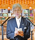第2次大本事件解決から80年の節目の年に当たり「先人の不動の信仰をしっかり胸に刻んでおきたい」と語る小林本部長