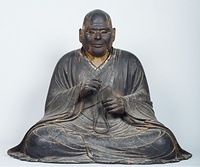 重要文化財　聖光上人坐像　鎌倉時代　13世紀　福岡・善導寺（久留米市）