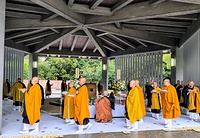 六角堂での光明真言行道