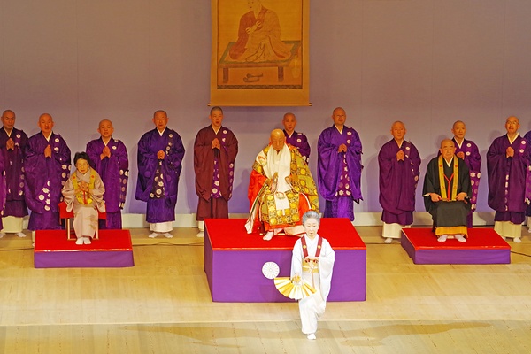 井上家元と「法悦歓喜和讃」で共演した