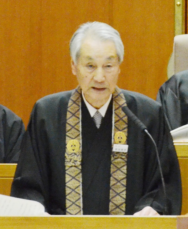 「宗門人がもう一度原点に立ち返り、一人一人自らがお念仏申す身となること」と述べる園城総長