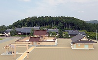 綾機神社の完成イメージ図