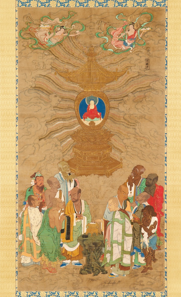 「五百羅漢図」＝東福寺提供