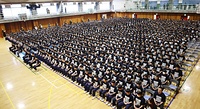 坐禅でギネス達成！　1306人姿勢崩さず　世田谷学園中高が挑戦