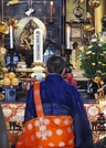 沖縄戦全戦没者の冥福と世界平和を祈る福家長吏