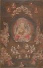 法相教学の系譜描く12世紀の「法相曼荼羅」（ボストン美術館蔵 Fenollosa-Weld Collection Photograph©Museum of Fine Arts, Boston）